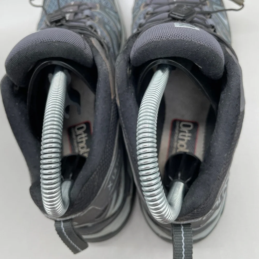 Salomon X Ultra 3 Hiking Shoes Womens 6 Grey Black Trail Running Low Top